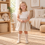 Vestido beige