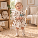 Vestido beige