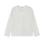 Buzo blanco de niña