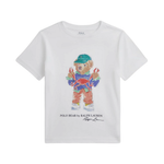 Camiseta polo bear white
