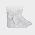 Medias españolas lazo blanco