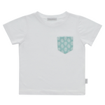 Camiseta de niño blanca