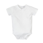 Mameluco blanco unisex