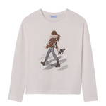 Buzo de niña blanco