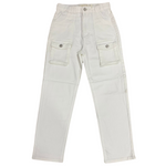Denim cargo blanco