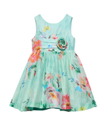 VESTIDO FLORAL VERDE