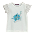 T-SHIRT TURTLE BLUE