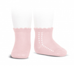 Medias españolas cortas rosa