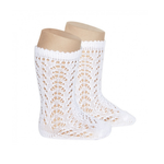 Medias españolas largas beige