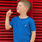 Camiseta náutica blue