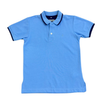 Camiseta polo azul
