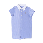 Mameluco polo blue multi