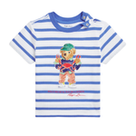 Camiseta polo rayas blue