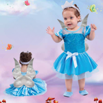 Disfraz hada celeste