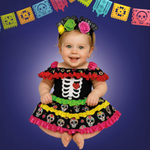 Disfraz baby catrina