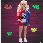 Disfraz chica rebelde