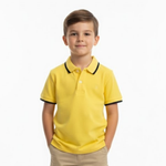 Camiseta polo amarilla