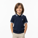 Tipo polo navy