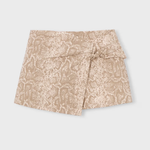 Falda beige