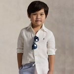 Camisa blanca en lino