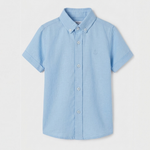 Camisa Lino blue