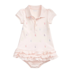 Mameluco polo pink