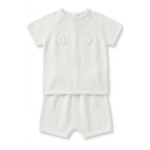 Conjunto unisex white