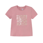 T-SHIRT PINK METALIZADA