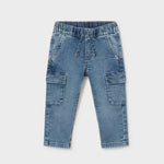 Denim cargo claro