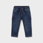 Denim cargo oscuro