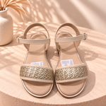 Sandalia Beige