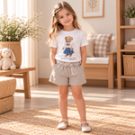 Camiseta polo white