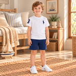 Camiseta polo white