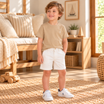 Camiseta polo khaki