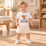 Camiseta polo white