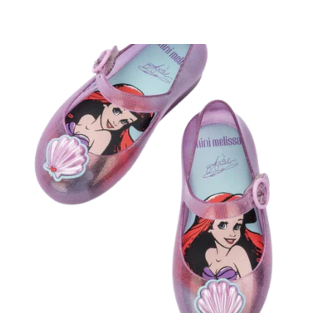 Sandalia Mini Melissa  Princess Ariel