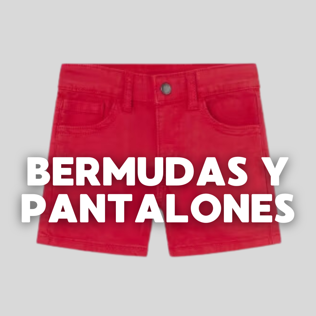 Bermudas y Pantalones para bebés niños