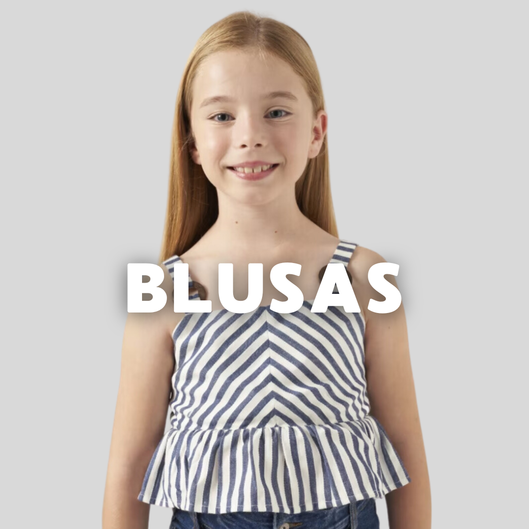 Blusa y buzos para niñas