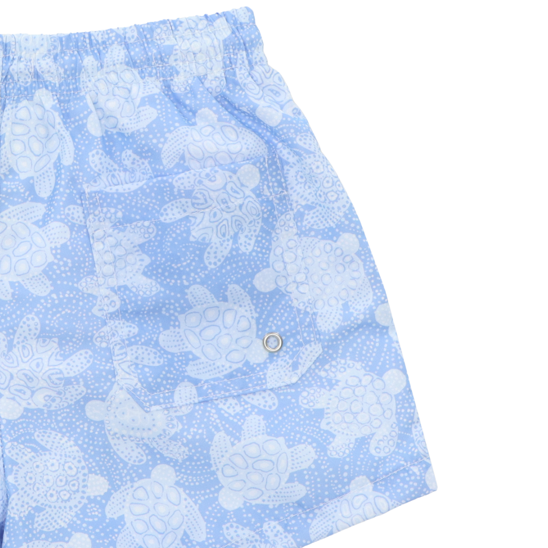 Bermudas Bañadoras Niño - Azul