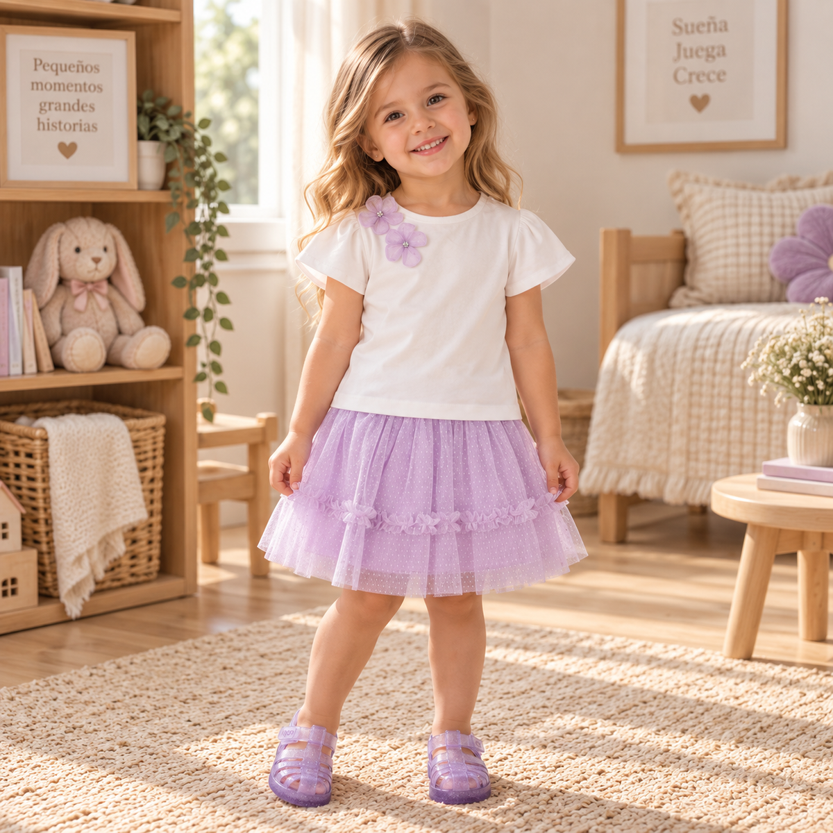 Conjunto lila