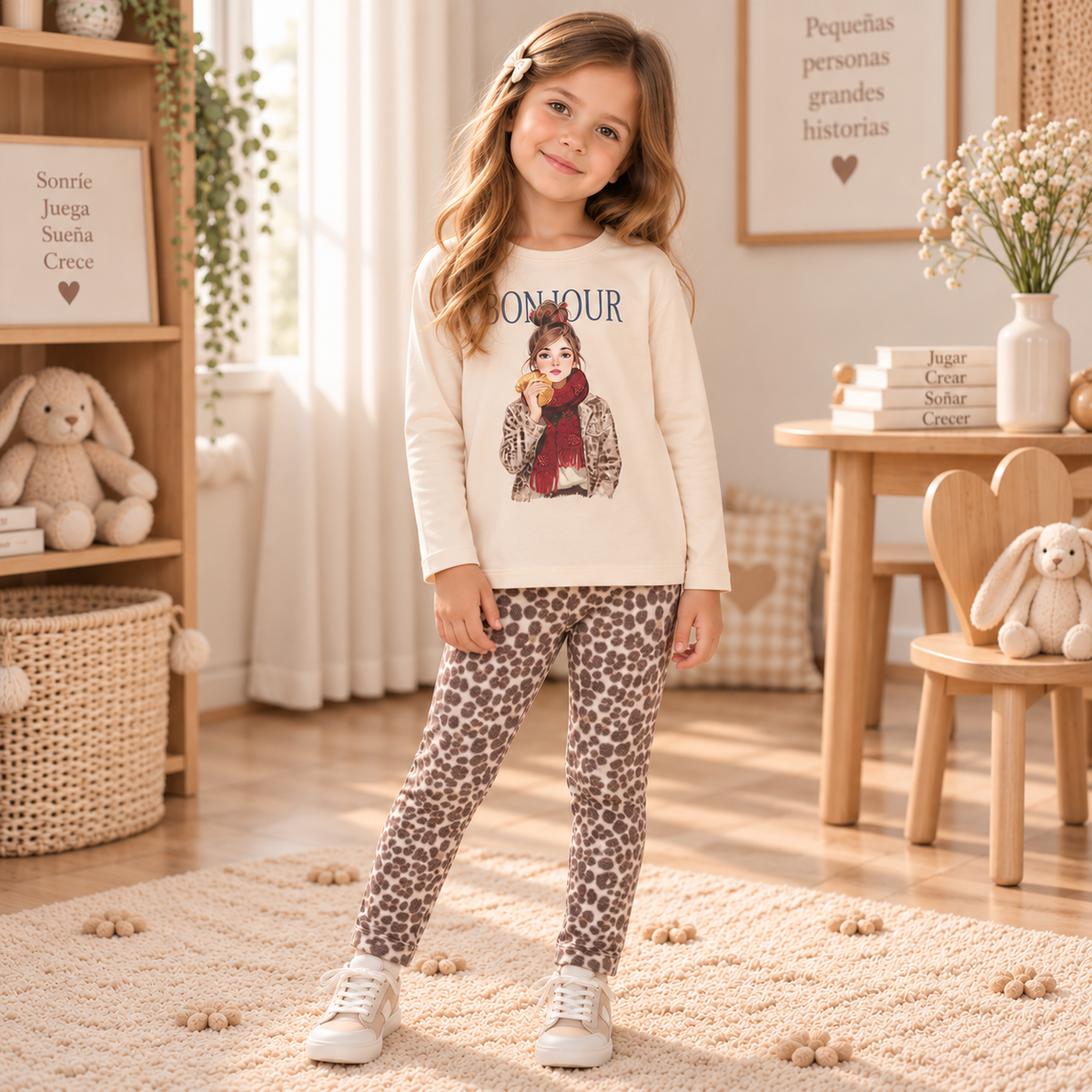 Conjunto animal print