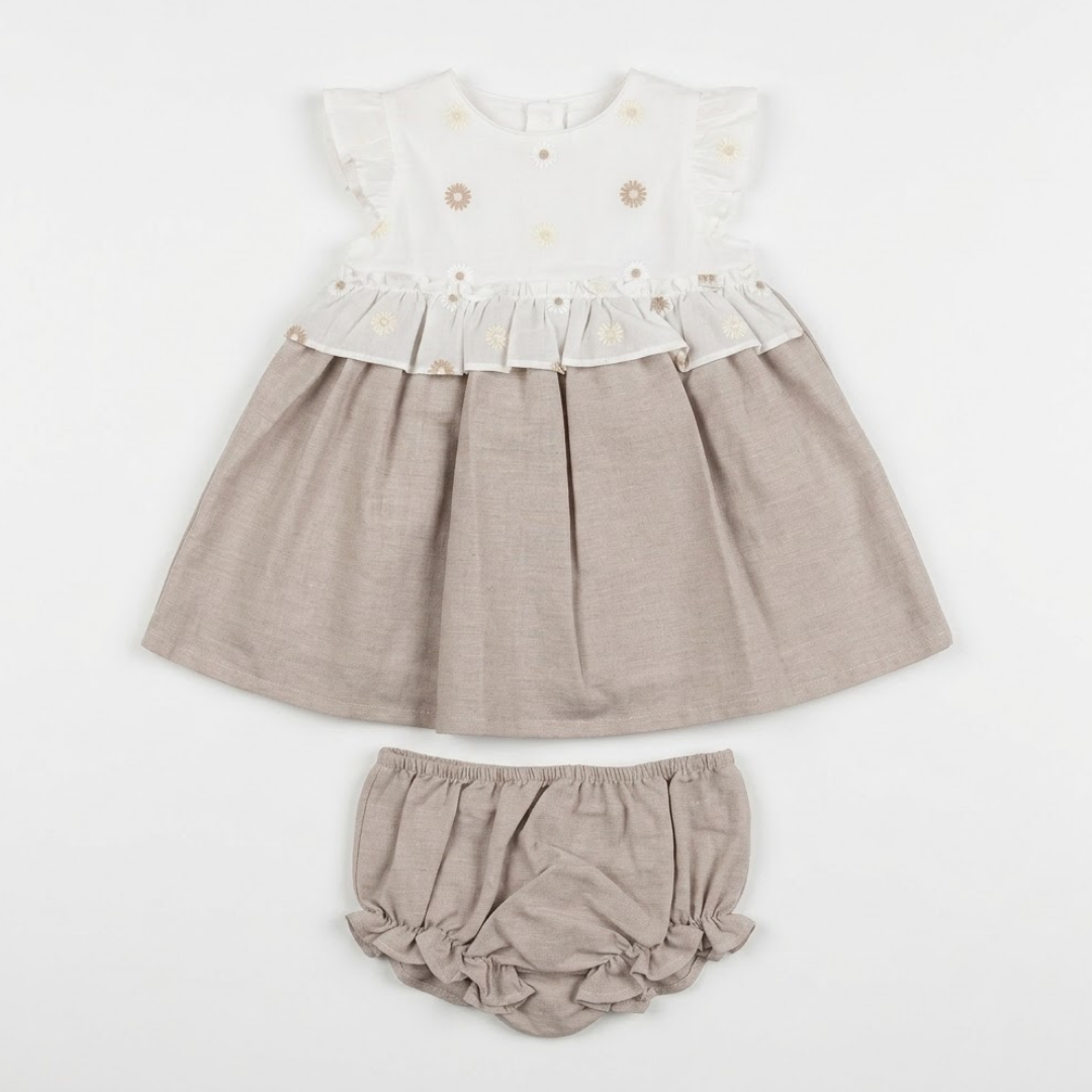 Vestido beige