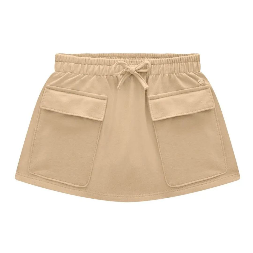 Falda khaki