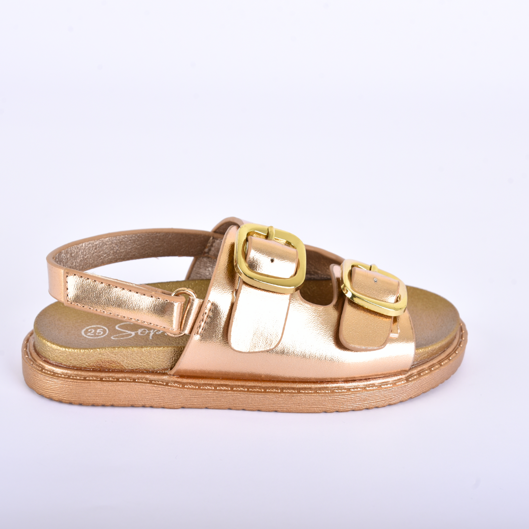 Sandalia rose gold