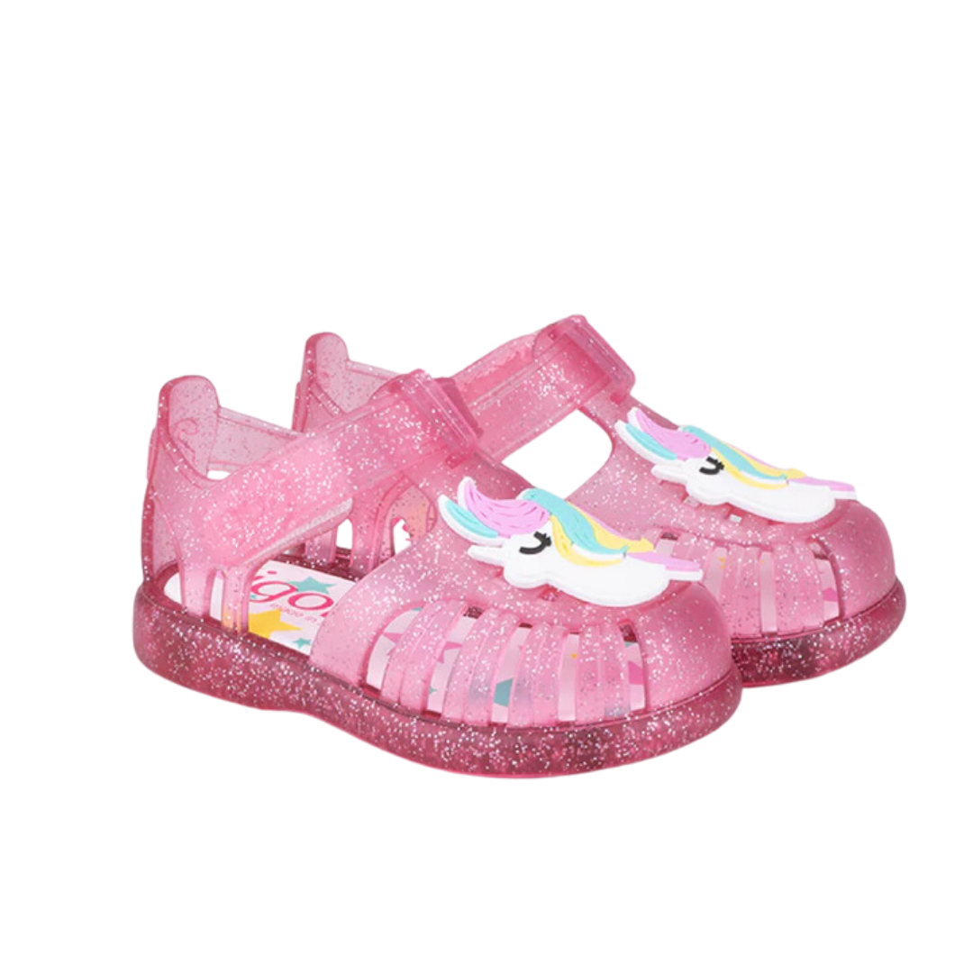 Sandalias Igor De Unicornio Fucsia