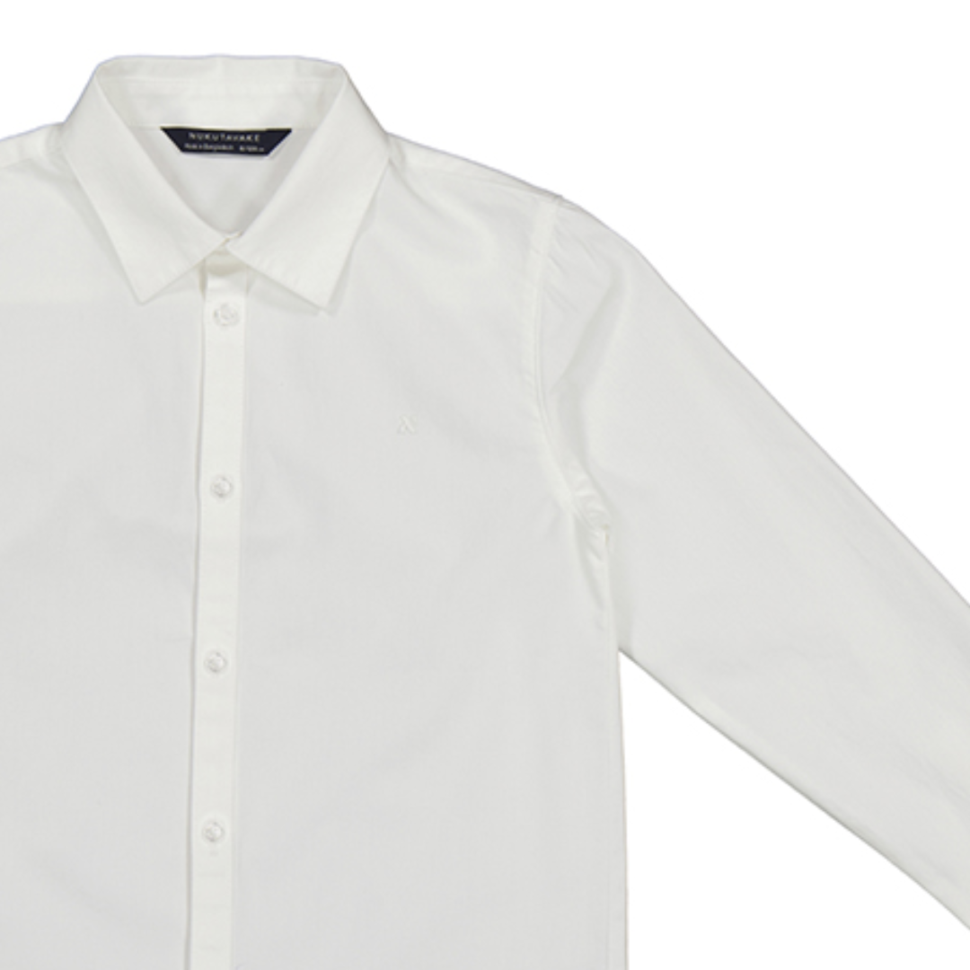 Camisa manga larga blanca