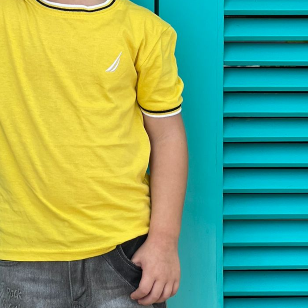 Camiseta náutica yellow