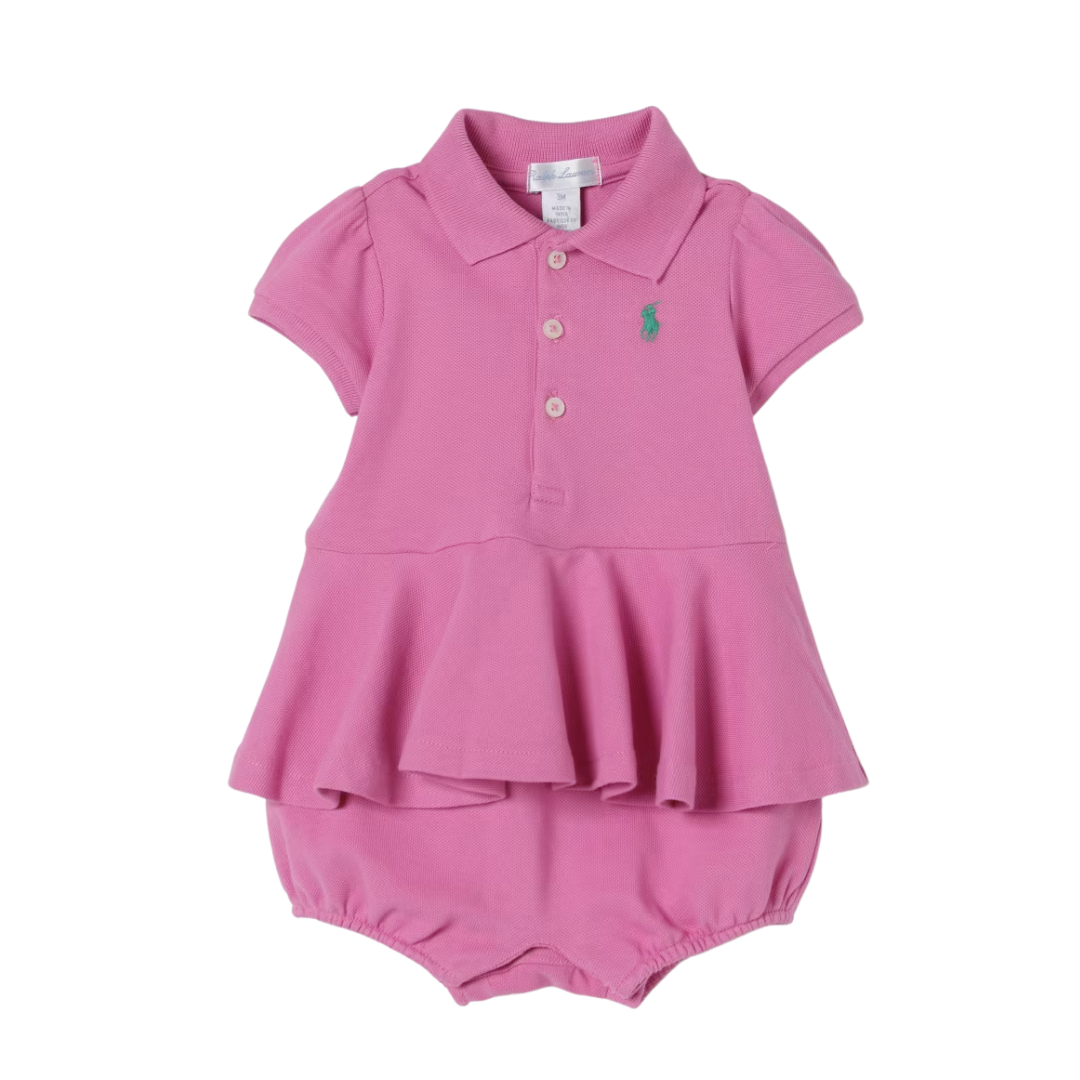 Vestido polo pink