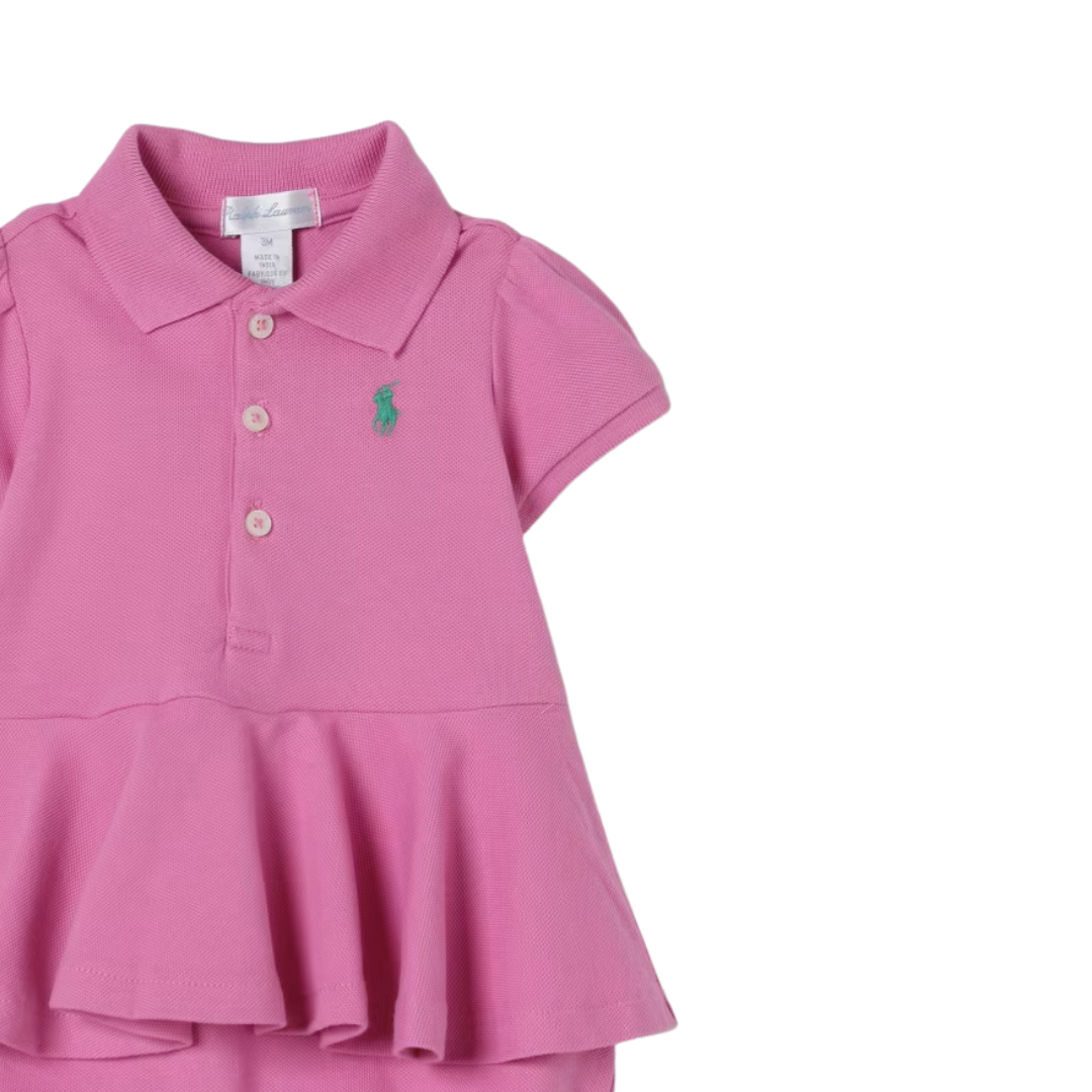Vestido polo pink