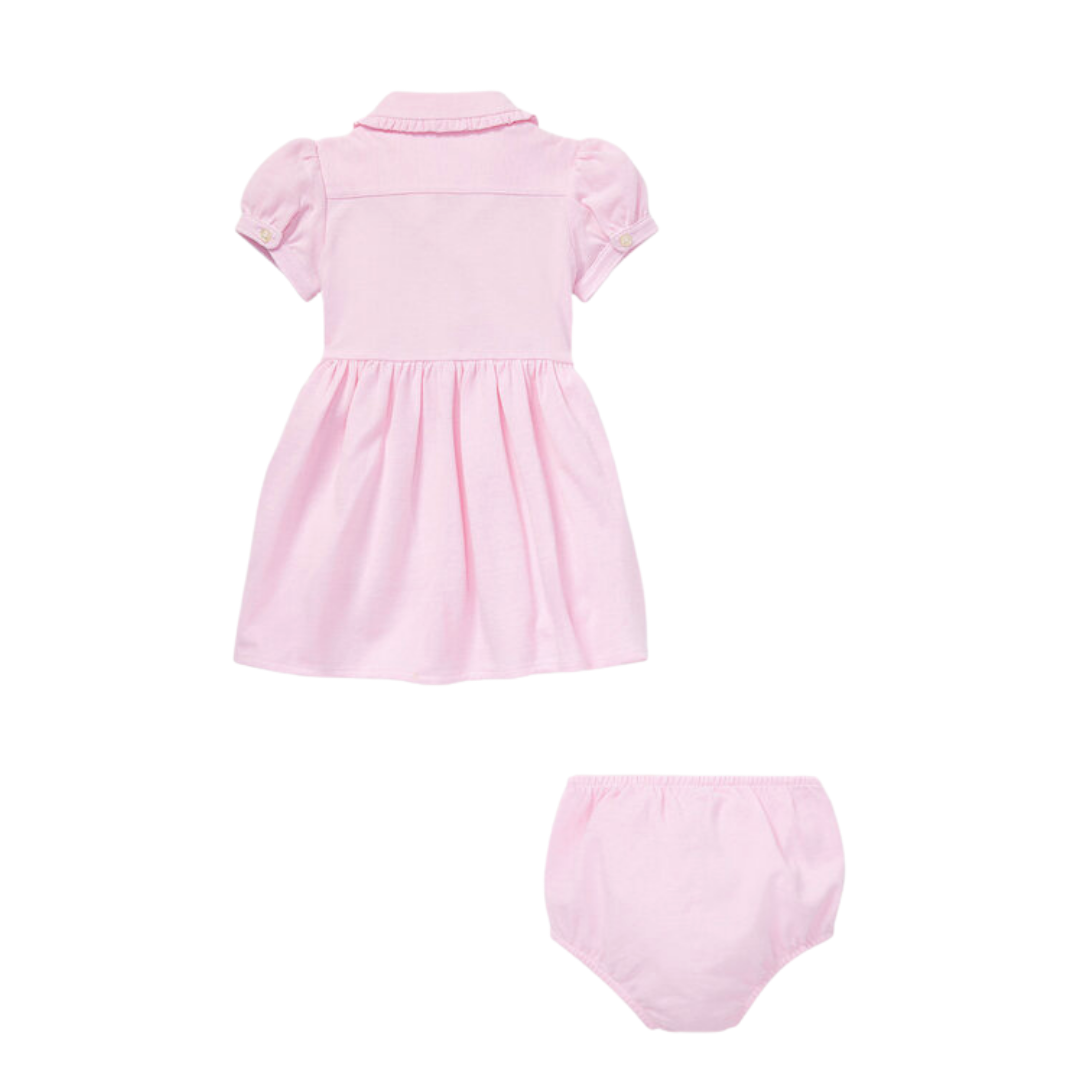 Vestido polo pink